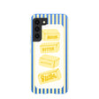 Electric Blue Butter Bars Samsung Galaxy S22 Case
