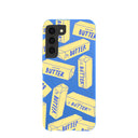 Electric Blue Butter Love Samsung Galaxy S22 Case