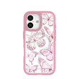 Clear Butterfly Effect iPhone 17 Case With Petal Pink Ridge (MagSafe included)
