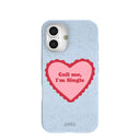 Powder Blue Call Me iPhone 16 Case