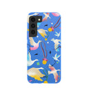 Electric Blue Calm Ascent Samsung Galaxy S22 Case