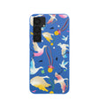 Electric Blue Calm Ascent Samsung Galaxy S25+(Plus) Case