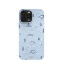 Powder Blue Camp Nights iPhone 13 Pro Max Case