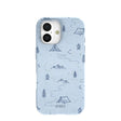 Powder Blue Camp Nights iPhone 17 Case