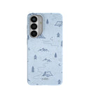 Powder Blue Camp Nights Samsung Galaxy S26+(Plus) Case