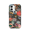 Black Canadian Stickers iPhone 17 Case