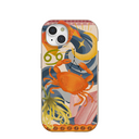 Seashell Cancer Crab iPhone 15 Case