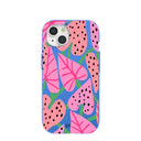 Electric Blue Candy Bloom iPhone 15 Case