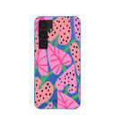 Electric Blue Candy Bloom Samsung Galaxy S25+(Plus) Case