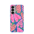 Electric Blue Candy Bloom Samsung Galaxy S26+(Plus) Case