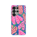Electric Blue Candy Bloom Samsung Galaxy S26 Ultra Case