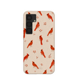 Seashell Cardinals Samsung Galaxy S25 Case