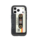 Black Cassette iPhone 17 Pro Case