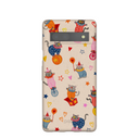 Seashell Cat Clowns Google Pixel 7a Case