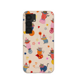 Seashell Cat Clowns Samsung Galaxy S25 Case