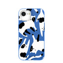 Electric Blue Cat Cow iPhone 16e/17e Case