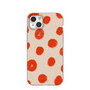 Seashell Cheery Dots iPhone 15 Plus Case