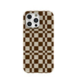 London Fog Chestnut Checkers iPhone 16 Pro Max Case
