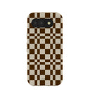 London Fog Chestnut Checkers Google Pixel 10a Case