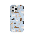 Powder Blue Chihuahua Charms iPhone 16 Pro Max Case