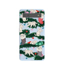 Powder Blue Christmas Kittens Google Pixel 6a Case