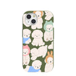 Forest Floor Cloud Poodles iPhone 15 Case