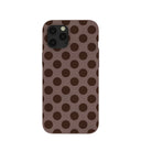 Chocolate Brown Cocoa Sprinkle iPhone 12 Pro Max Case