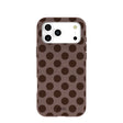 Chocolate Brown Cocoa Sprinkle iPhone 17 Pro Max Case