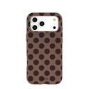 Chocolate Brown Cocoa Sprinkle iPhone 17 Pro Max Case