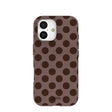 Chocolate Brown Cocoa Sprinkle iPhone 17 Case