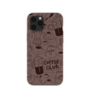 Chocolate Brown Coffee Club iPhone 12 Pro Max Case