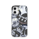Black Cosmic Luck iPhone 16 Case