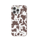 Chocolate Brown Cow Couture iPhone 14 Pro Max Case