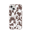Chocolate Brown Cow Couture iPhone 14 Case