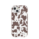 Chocolate Brown Cow Couture iPhone 15 Case