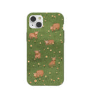 Forest Floor Cozy Cows iPhone 14 Plus Case