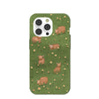 Forest Floor Cozy Cows iPhone 14 Pro Case