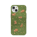 Forest Floor Cozy Cows iPhone 14 Case