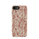 London Fog Crimson Bouquet iPhone 6/6s/7/8/SE Case