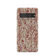 London Fog Crimson Bouquet Google Pixel 7 Pro Case