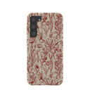 London Fog Crimson Bouquet Samsung Galaxy S23+(Plus) Case