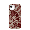 London Fog Crimson Veil iPhone 16e/17e Case