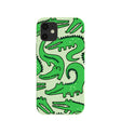 Sage Green Croc a Doodle iPhone 12 Mini Case