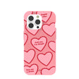 Bubblegum Pink Cupid Who iPhone 14 Pro Case