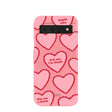Bubblegum Pink Cupid Who Google Pixel 8a Case