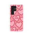 Bubblegum Pink Cupid Who Samsung Galaxy S25 Ultra Case