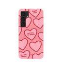 Bubblegum Pink Cupid Who Samsung Galaxy S25 Case