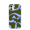 Black Curve and Flow iPhone 16 Plus Case