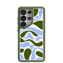 Clear Curve And Flow Samsung Galaxy S26 Ultra Case With Forest Floor Ridge (Magnetic Charging included)