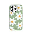 Sage Green Daisy iPhone 16 Pro Case